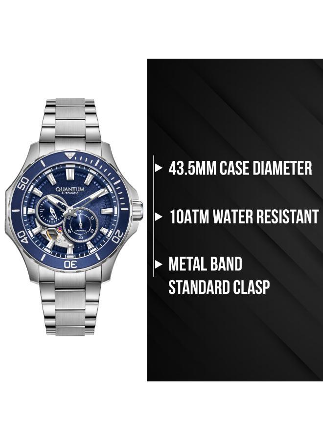 Quantum Men's Metal Analog Watch QMG1188.390 - 43.5 mm - Image 5